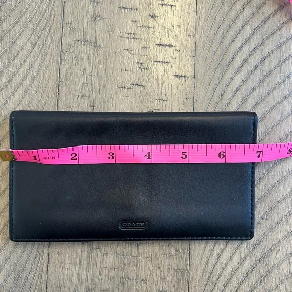 Vintage Coach Checkbook Wallet - Picture 4 of 7